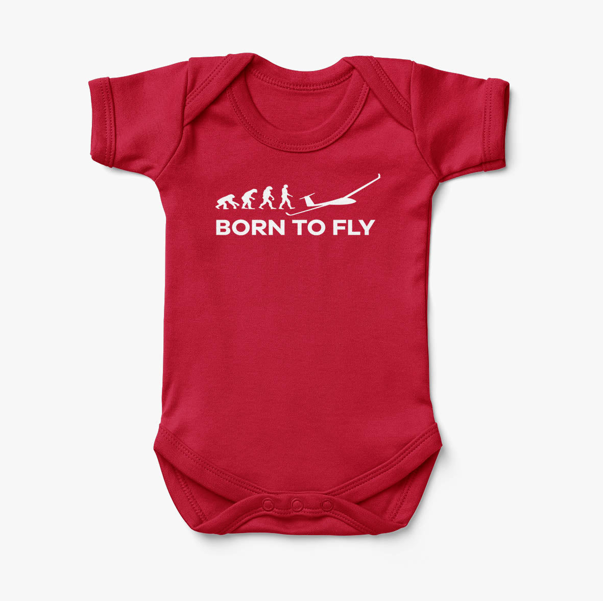 Born To Fly Glider Designed Baby Bodysuits