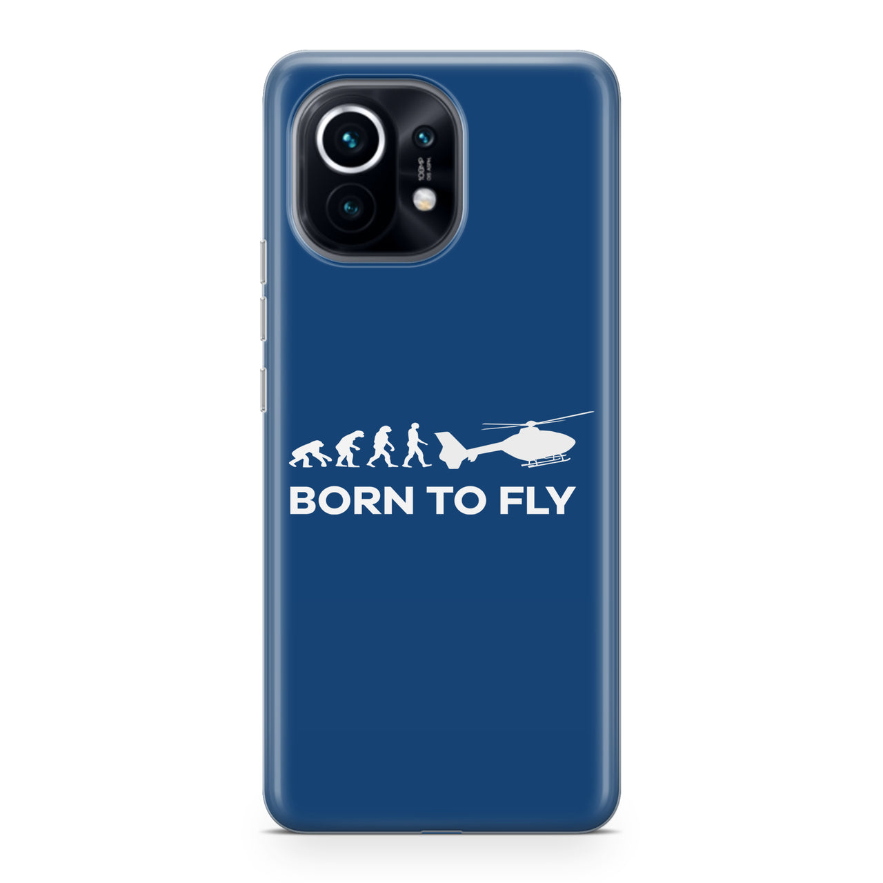 Born To Fly Helicopter Designed Xiaomi Cases