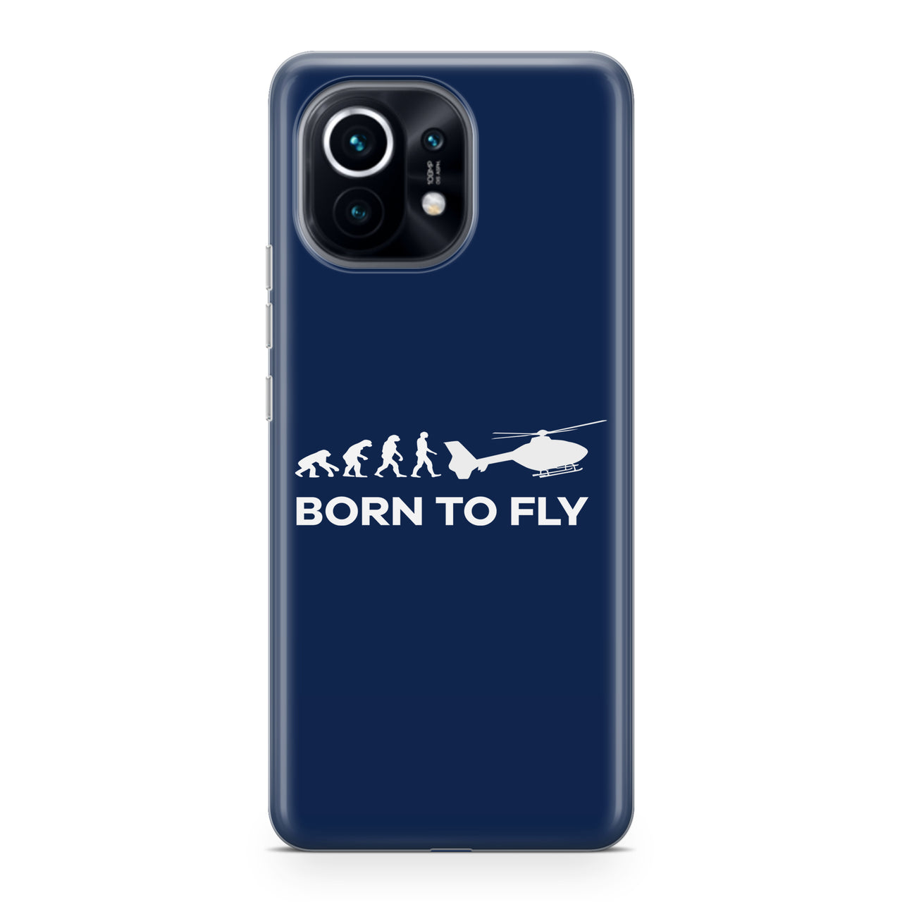 Born To Fly Helicopter Designed Xiaomi Cases