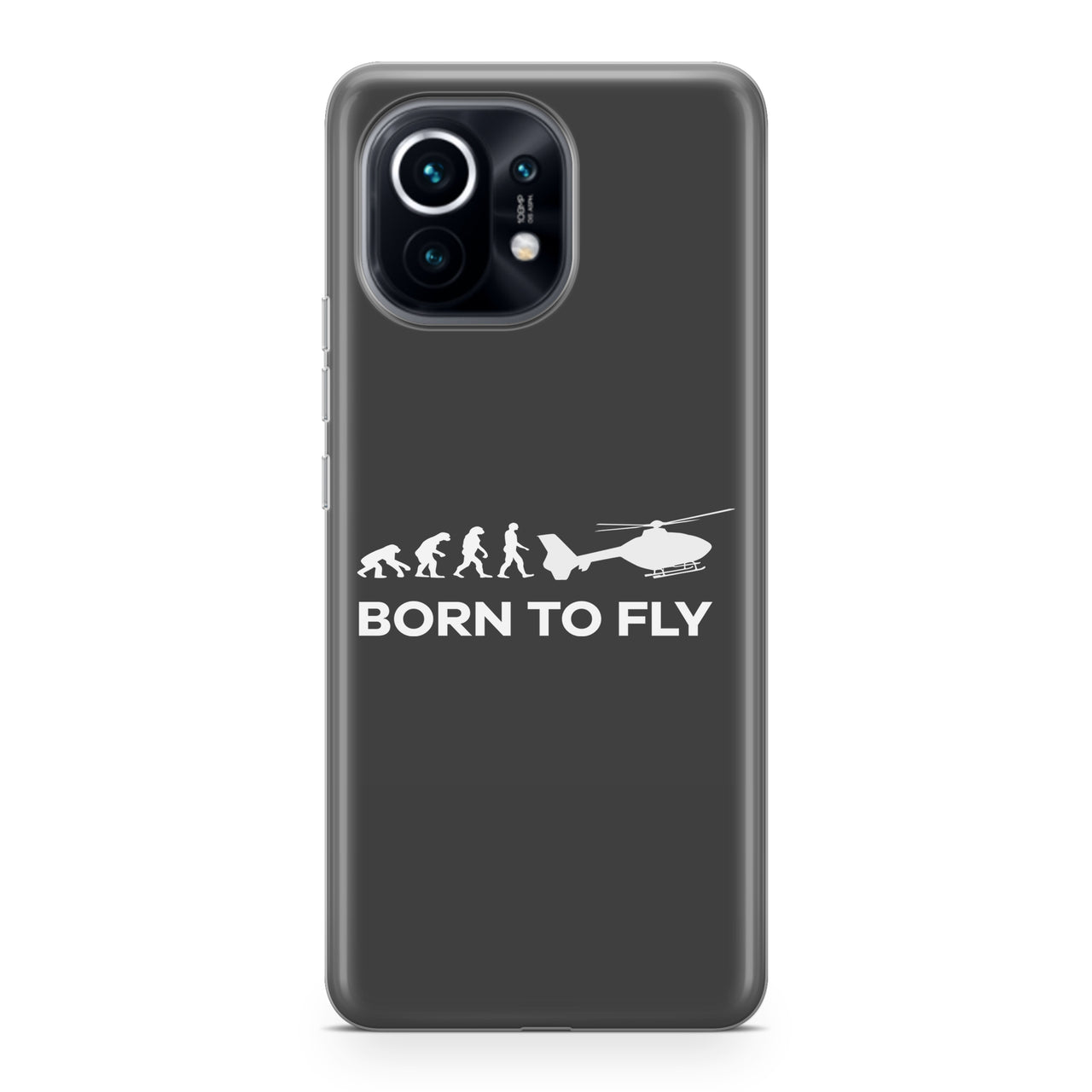 Born To Fly Helicopter Designed Xiaomi Cases