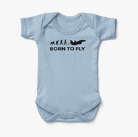 Thumbnail for Born To Fly Military Designed Baby Bodysuits