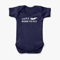 Thumbnail for Born To Fly Military Designed Baby Bodysuits