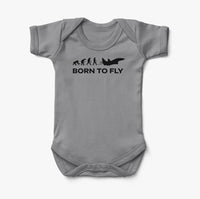 Thumbnail for Born To Fly Military Designed Baby Bodysuits