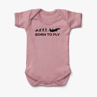 Thumbnail for Born To Fly Military Designed Baby Bodysuits