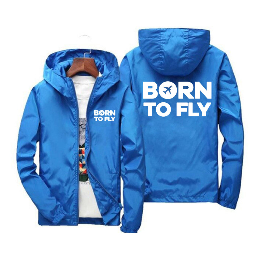 Born To Fly Special Designed Windbreaker Jackets