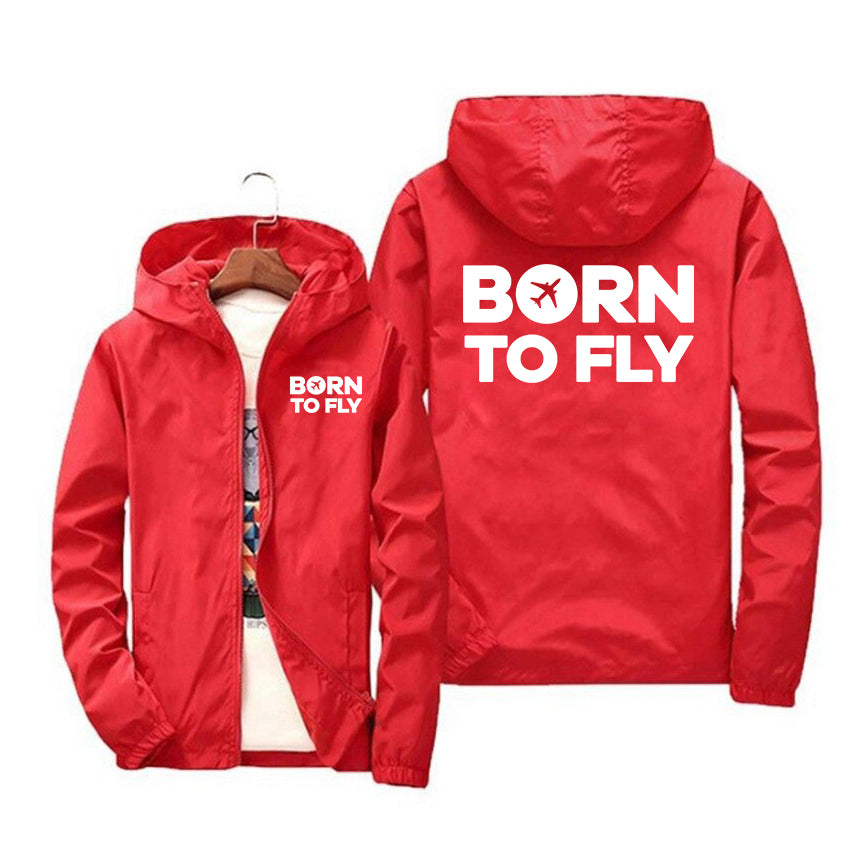 Born To Fly Special Designed Windbreaker Jackets