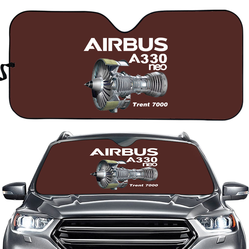 Airbus A330neo & Trent 7000 Designed Car Sun Shade