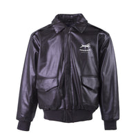 Thumbnail for Cessna Aeroclub Designed Leather Bomber Jackets (NO Fur)