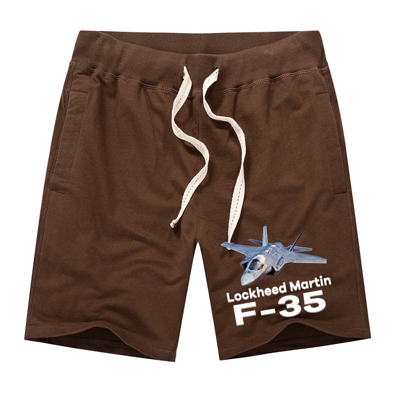 The Lockheed Martin F35 Designed Cotton Shorts