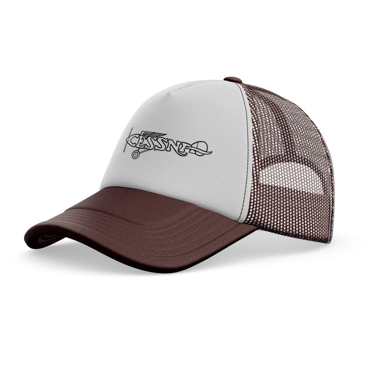 Special Cessna Text Designed Trucker Caps & Hats