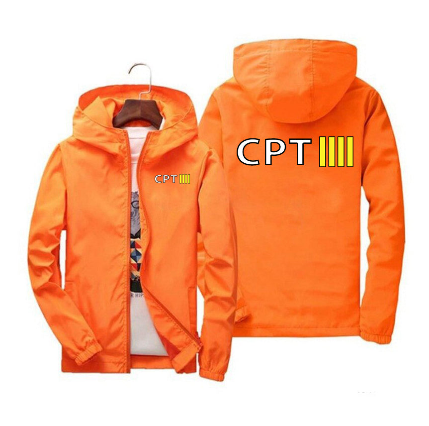 CPT & 4 Lines Designed Windbreaker Jackets