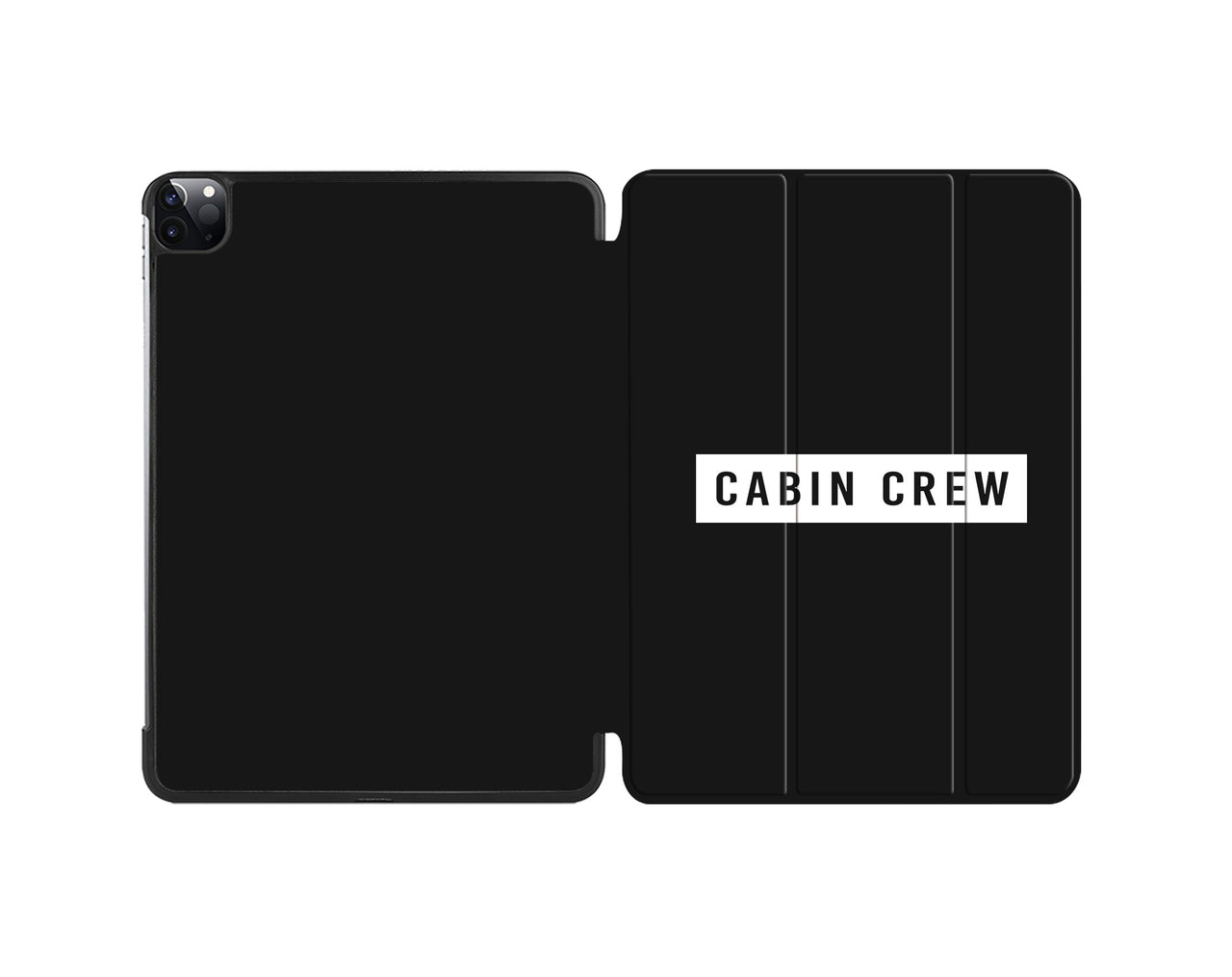 Cabin Crew Text Designed Designed iPad Cases