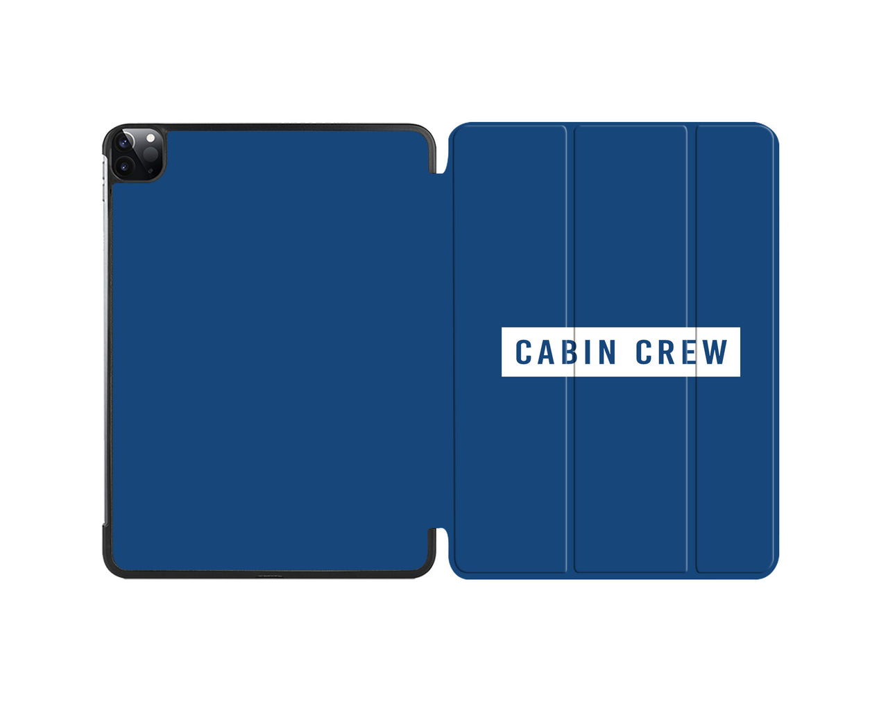 Cabin Crew Text Designed Designed iPad Cases