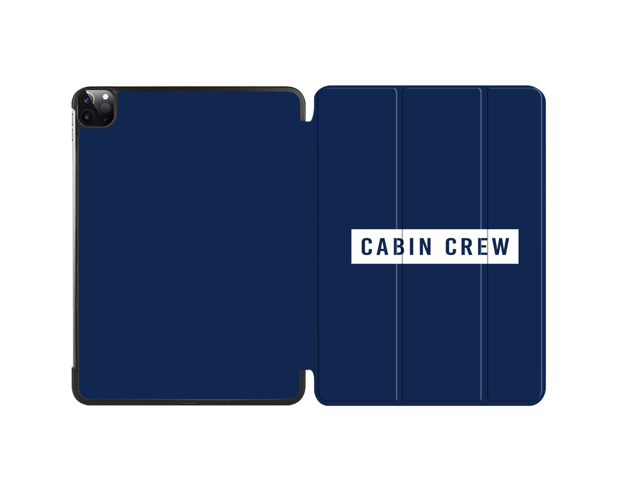 Cabin Crew Text Designed Designed iPad Cases