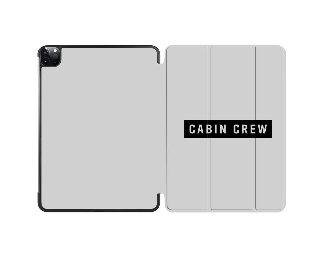 Cabin Crew Text Designed Designed iPad Cases