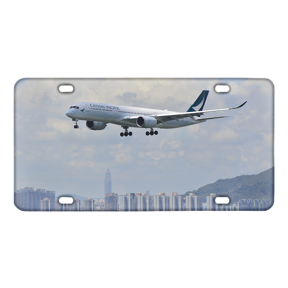 Cathay Pacific Airbus A350 Designed Metal (License) Plates