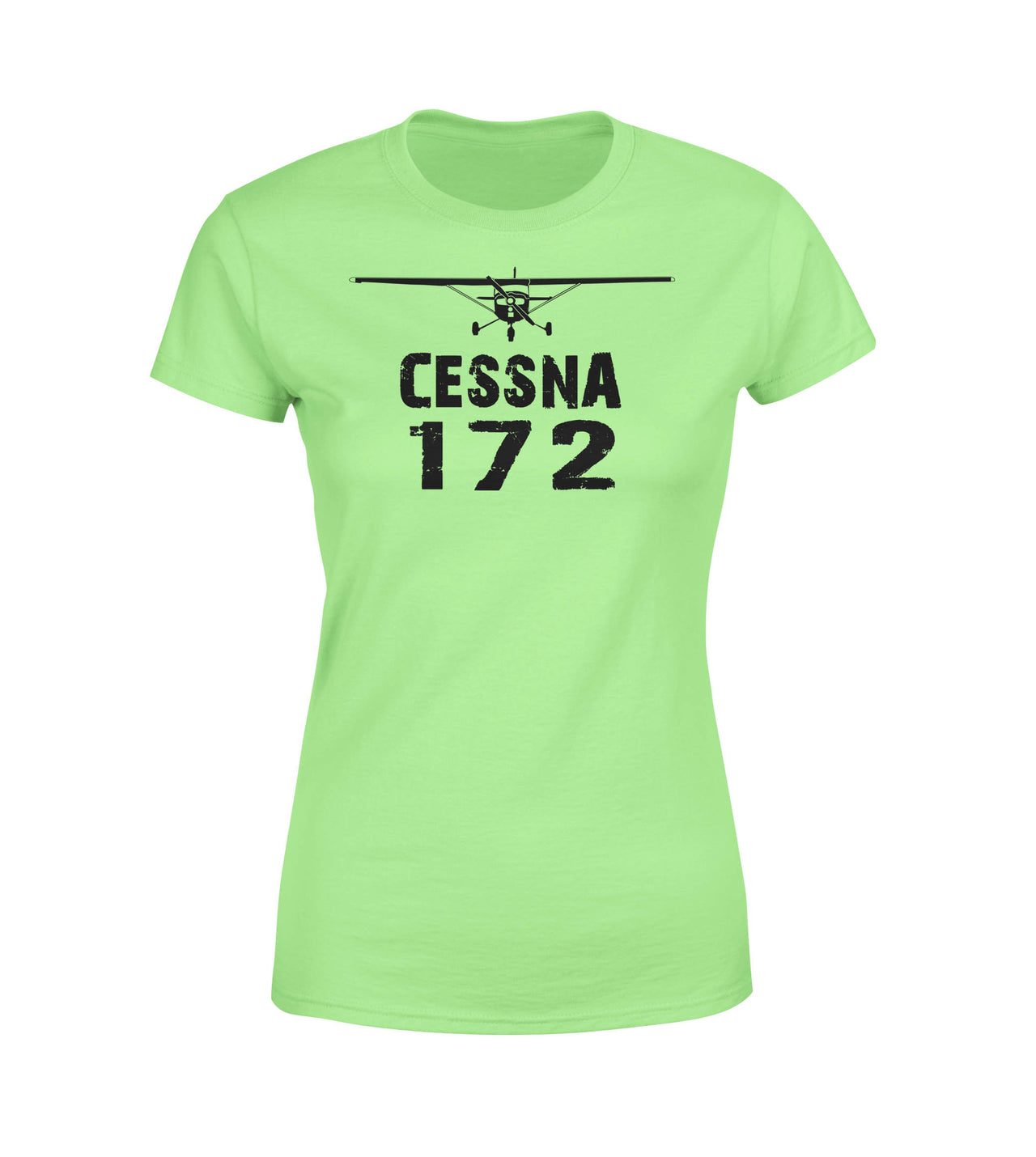 Cessna 172 & Plane Designed Women T-Shirts
