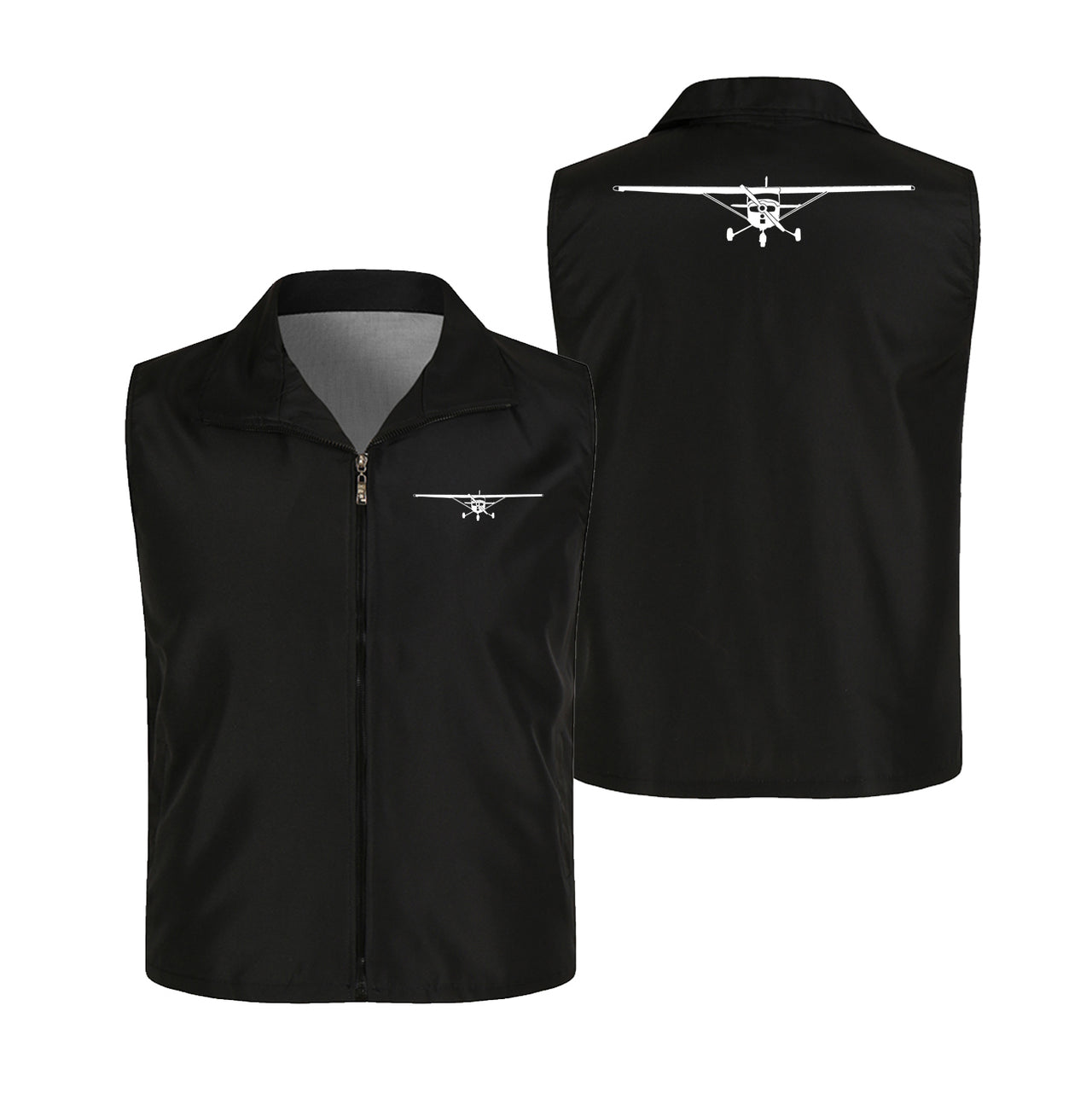 Cessna 172 Silhouette Designed Thin Style Vests