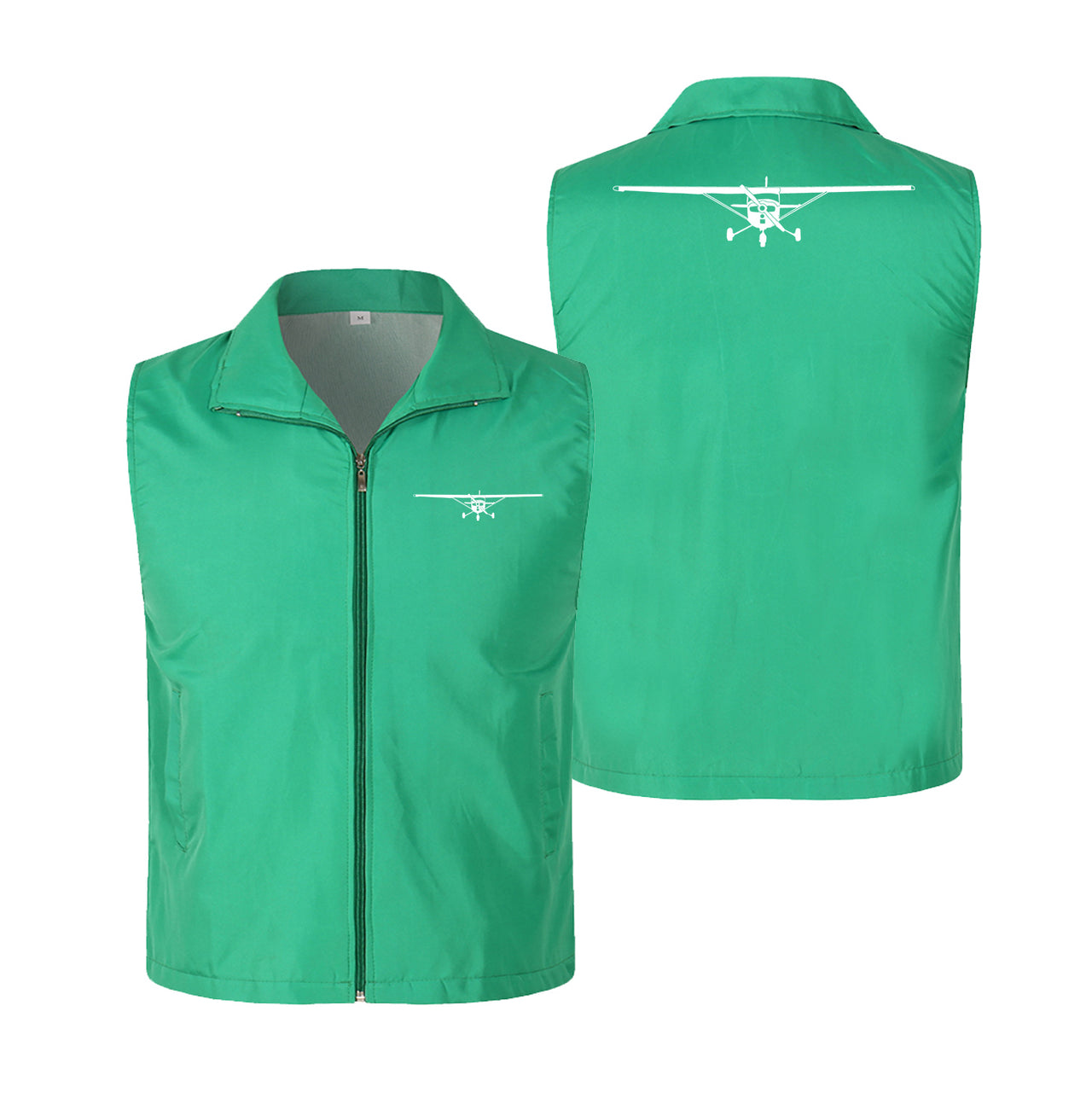 Cessna 172 Silhouette Designed Thin Style Vests