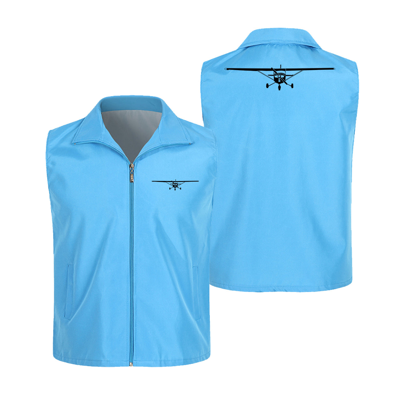 Cessna 172 Silhouette Designed Thin Style Vests