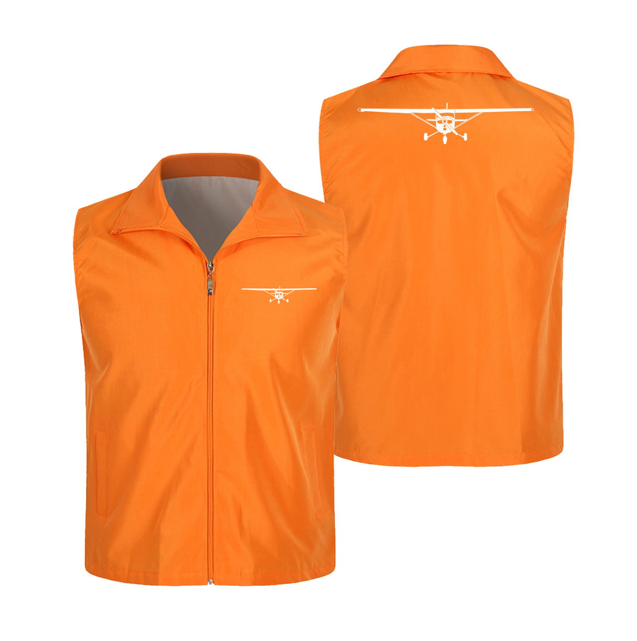 Cessna 172 Silhouette Designed Thin Style Vests