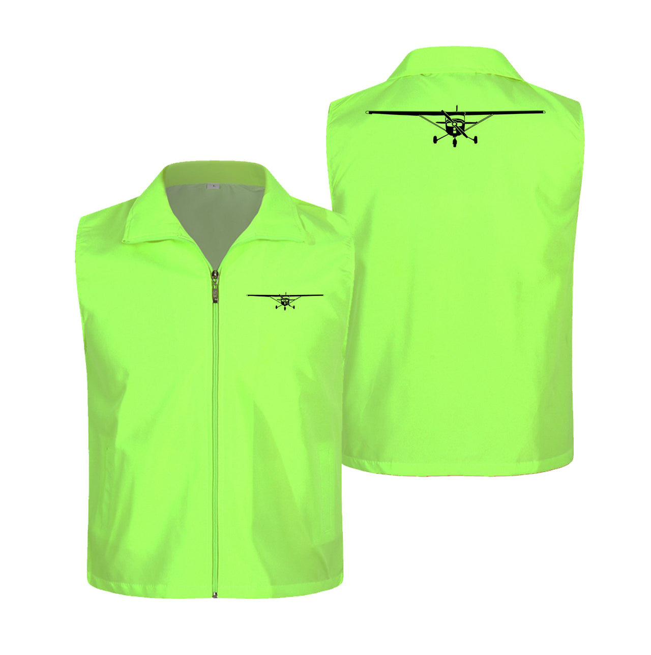 Cessna 172 Silhouette Designed Thin Style Vests