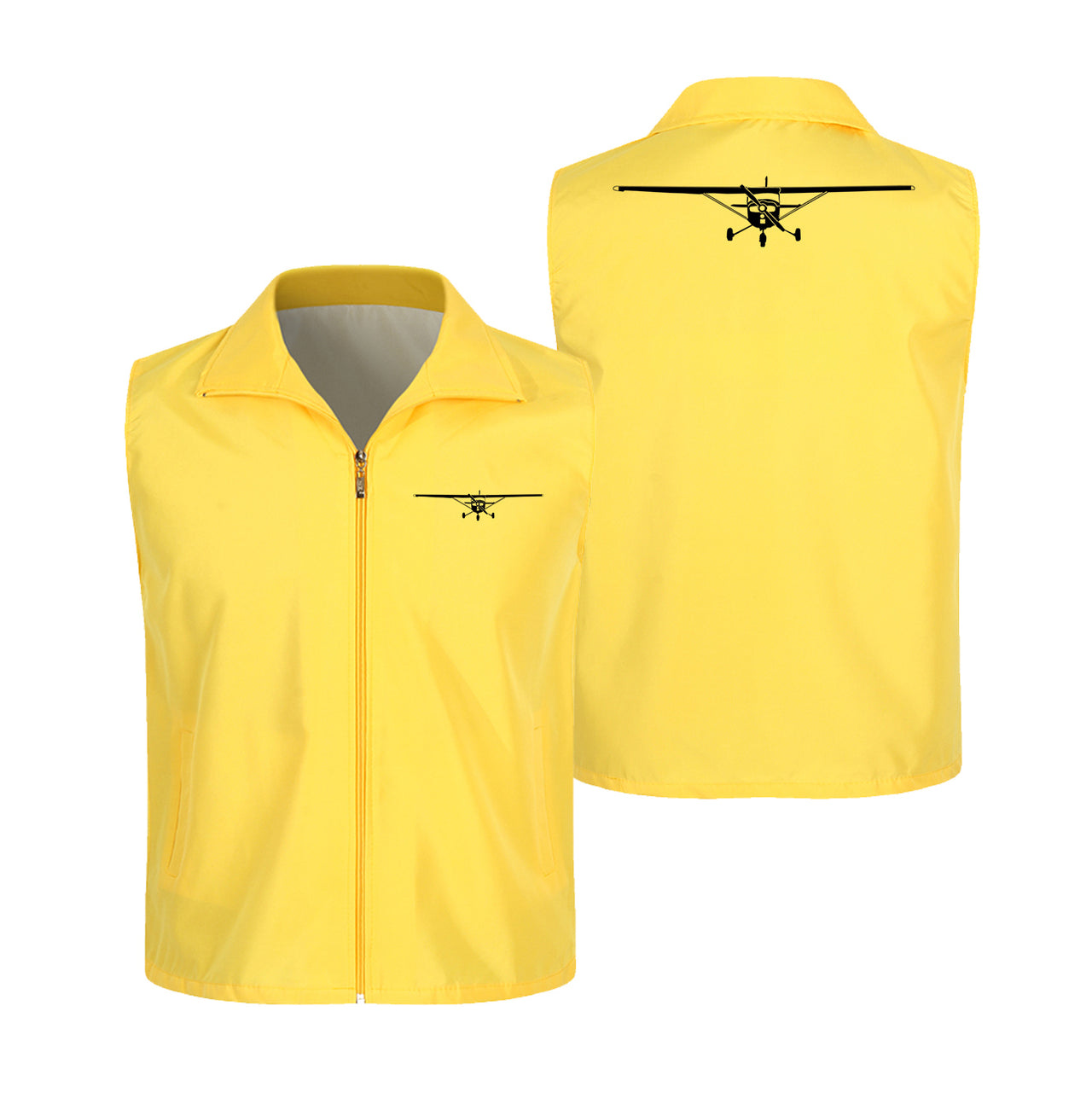 Cessna 172 Silhouette Designed Thin Style Vests