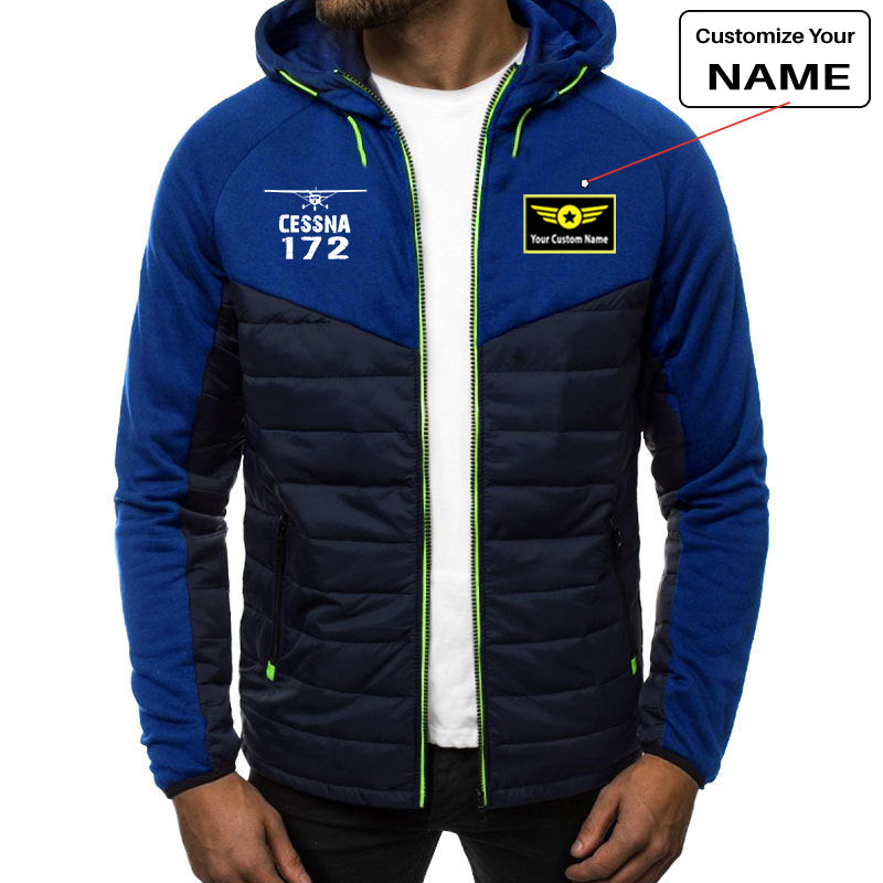 Cessna 172 & Plane Designed Sportive Jackets