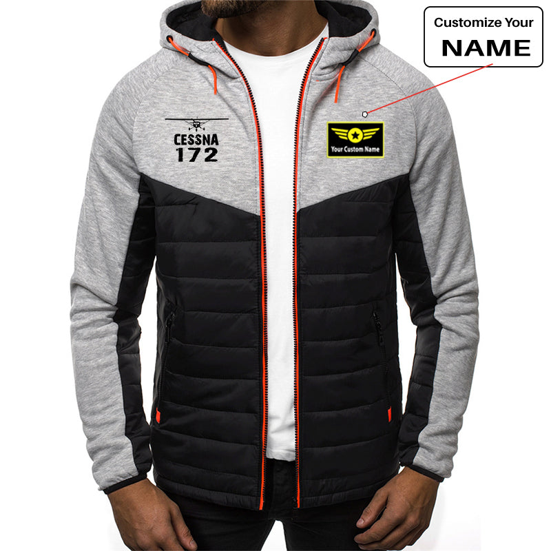 Cessna 172 & Plane Designed Sportive Jackets