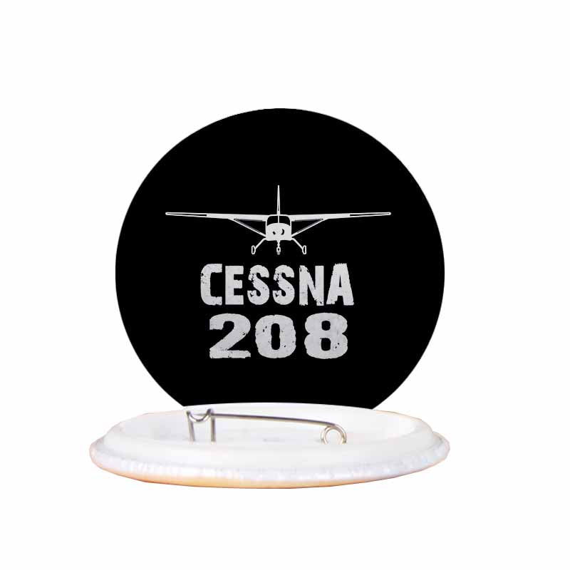 Cessna 208 & Plane Designed Pins