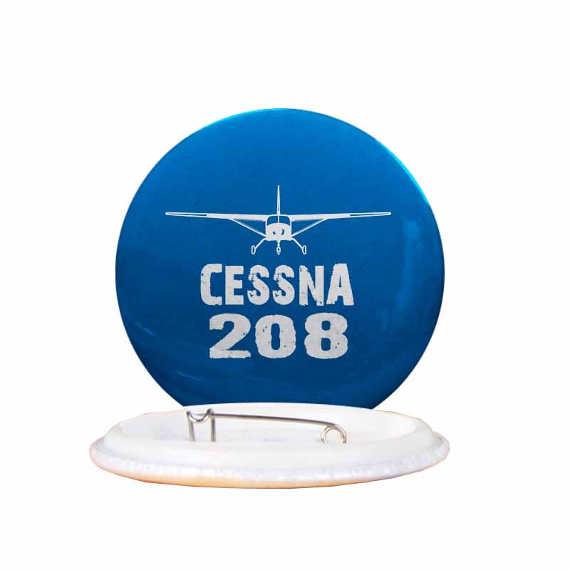 Cessna 208 & Plane Designed Pins