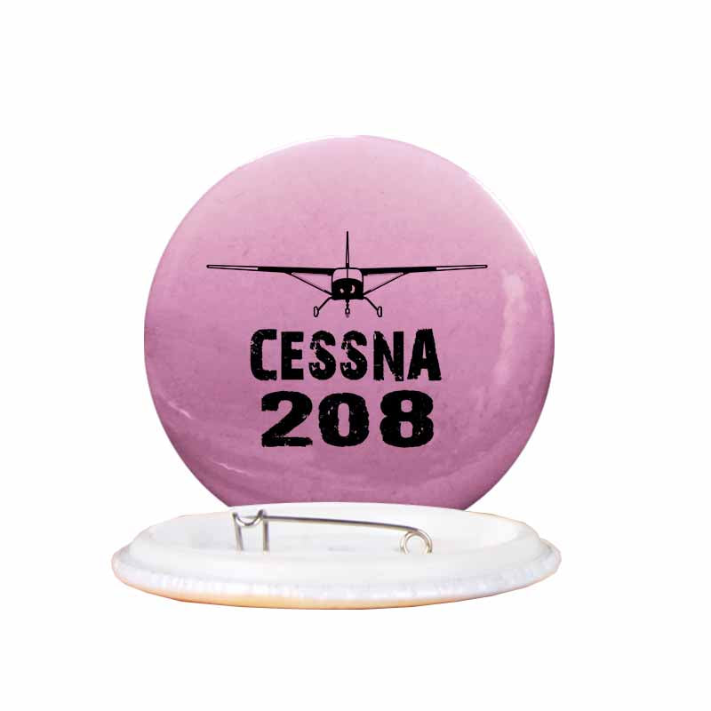 Cessna 208 & Plane Designed Pins