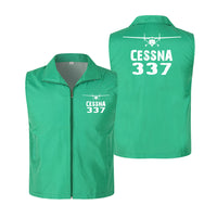 Thumbnail for Cessna 337 & Plane Designed Thin Style Vests