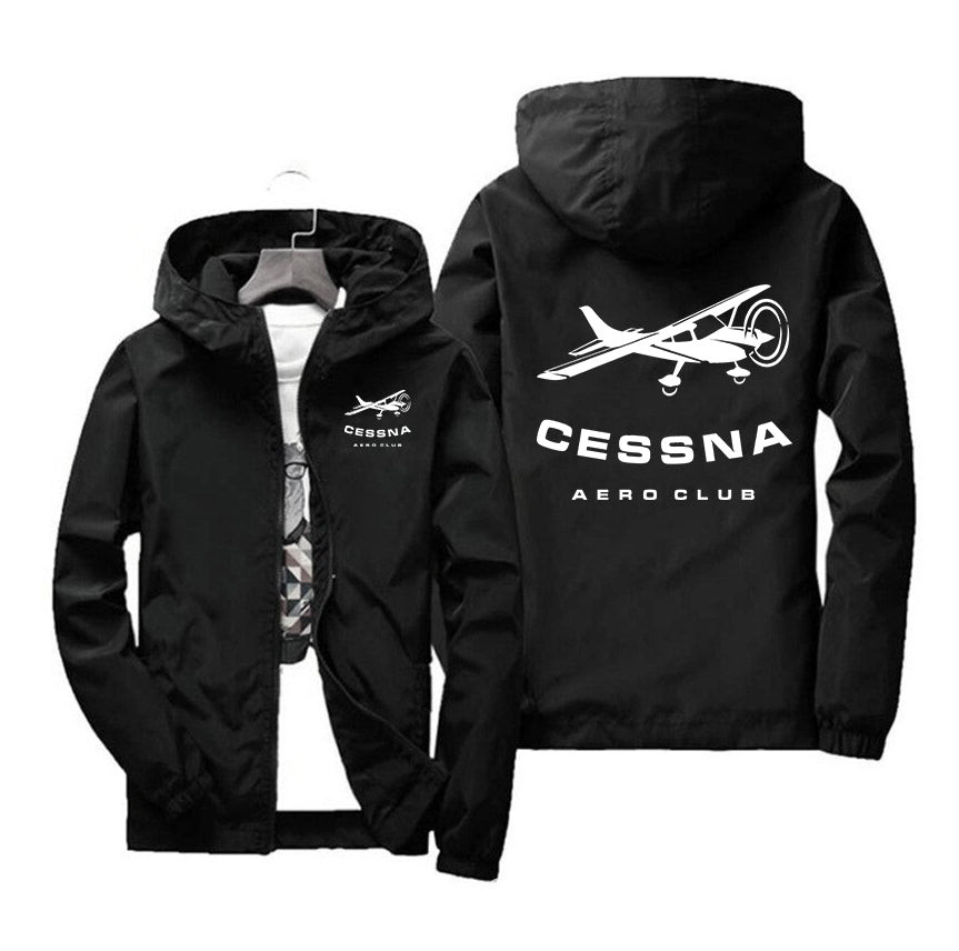 Cessna Aeroclub Designed Windbreaker Jackets