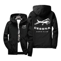 Thumbnail for Cessna Aeroclub Designed Windbreaker Jackets