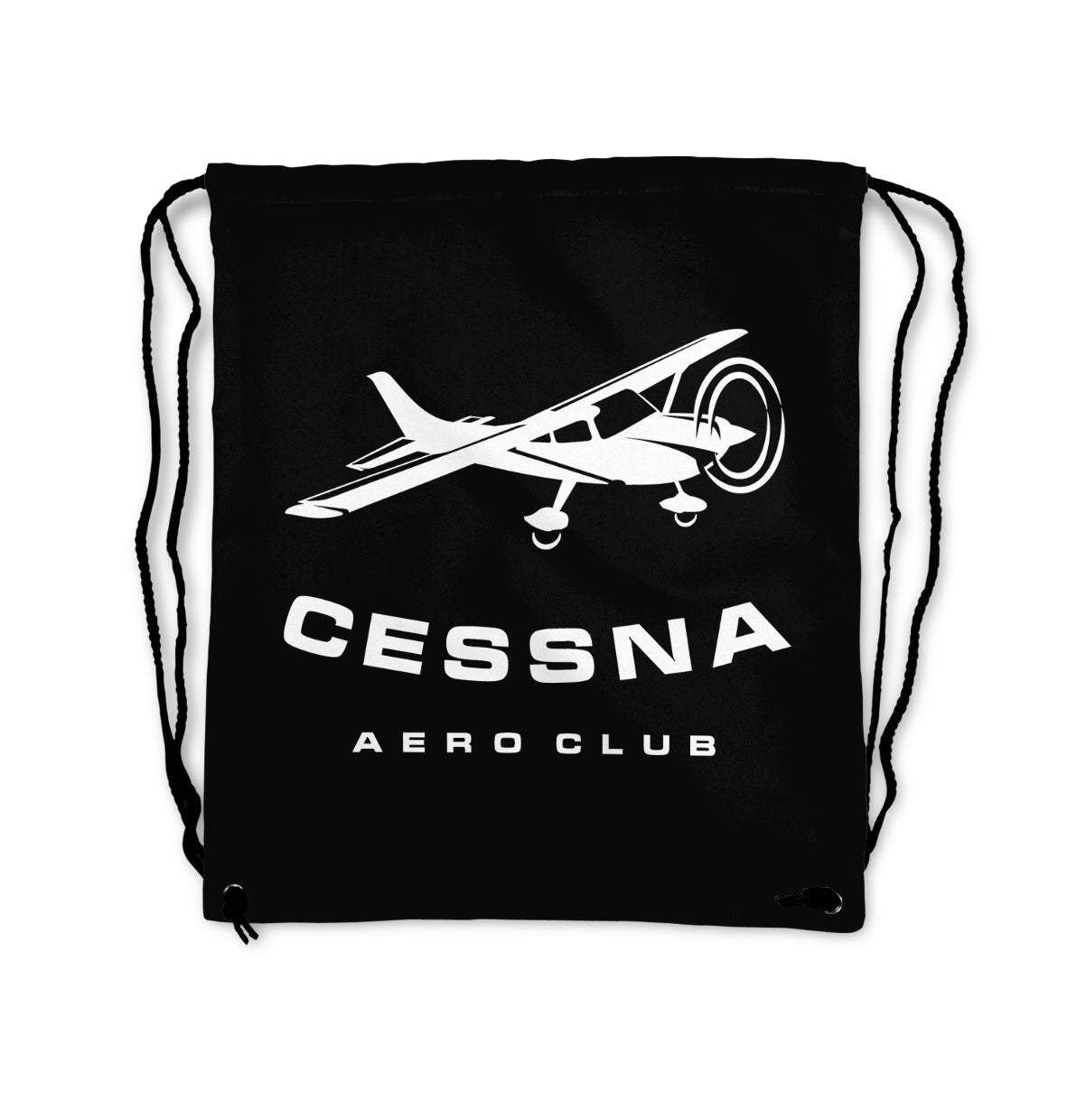 Cessna Aeroclub Designed Drawstring Bags