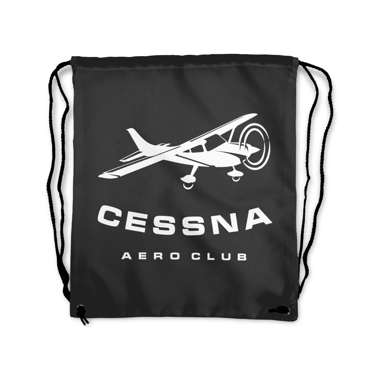 Cessna Aeroclub Designed Drawstring Bags