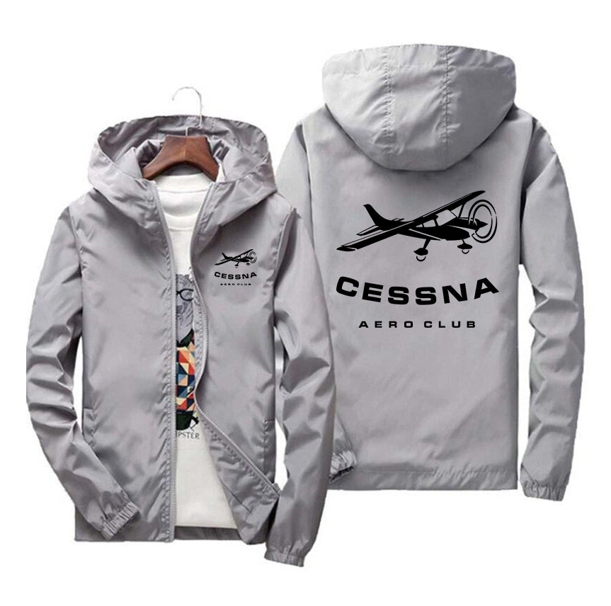 Cessna Aeroclub Designed Windbreaker Jackets