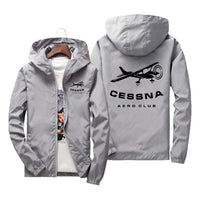 Thumbnail for Cessna Aeroclub Designed Windbreaker Jackets