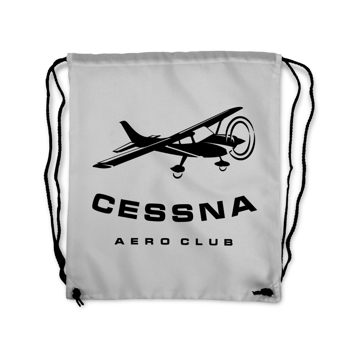 Cessna Aeroclub Designed Drawstring Bags