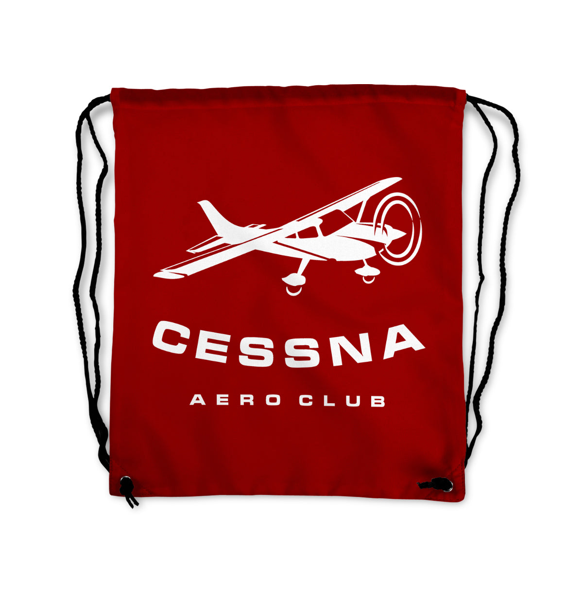 Cessna Aeroclub Designed Drawstring Bags