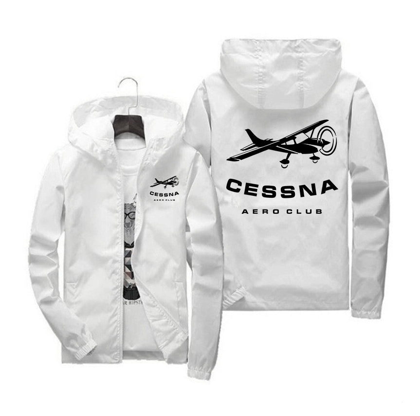 Cessna Aeroclub Designed Windbreaker Jackets