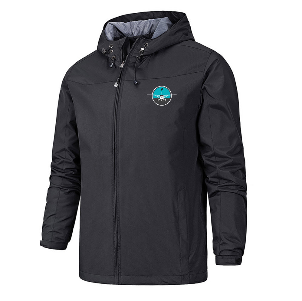 Cessna & Gyro Designed Rain Jackets & Windbreakers