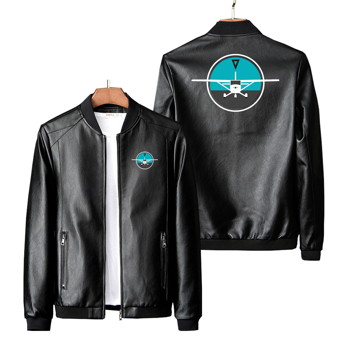 Cessna & Gyro Designed PU Leather Jackets