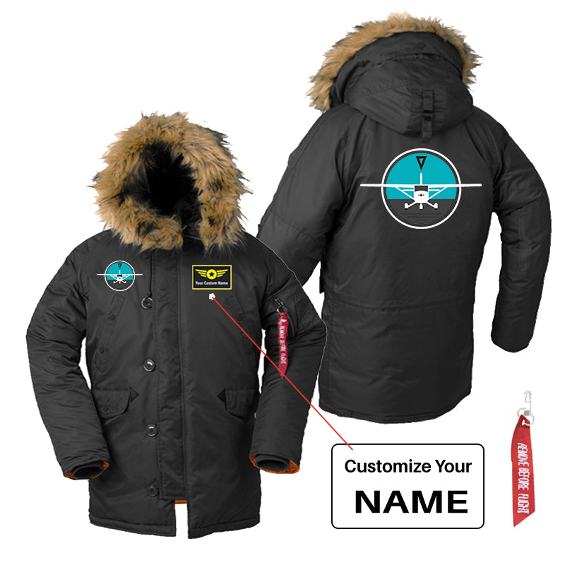 Cessna & Gyro Designed Parka Bomber Jackets