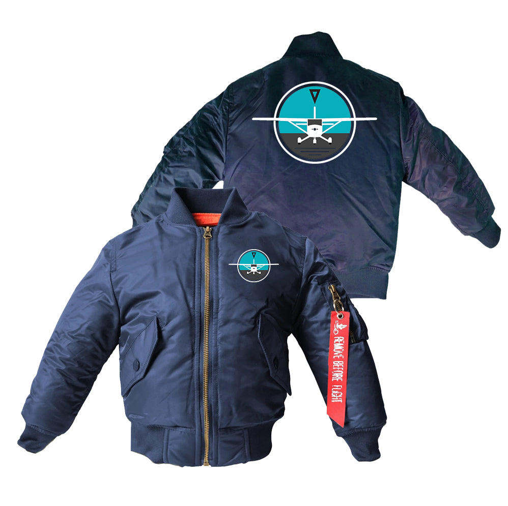 Cessna & Gyro Designed Children Bomber Jackets