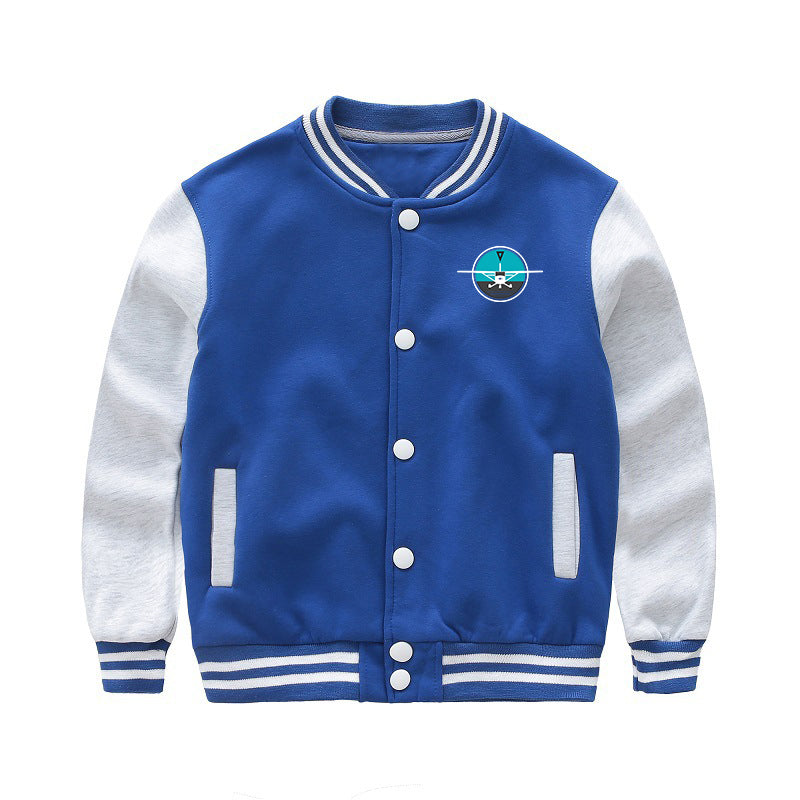 Cessna & Gyro Designed "CHILDREN" Baseball Jackets