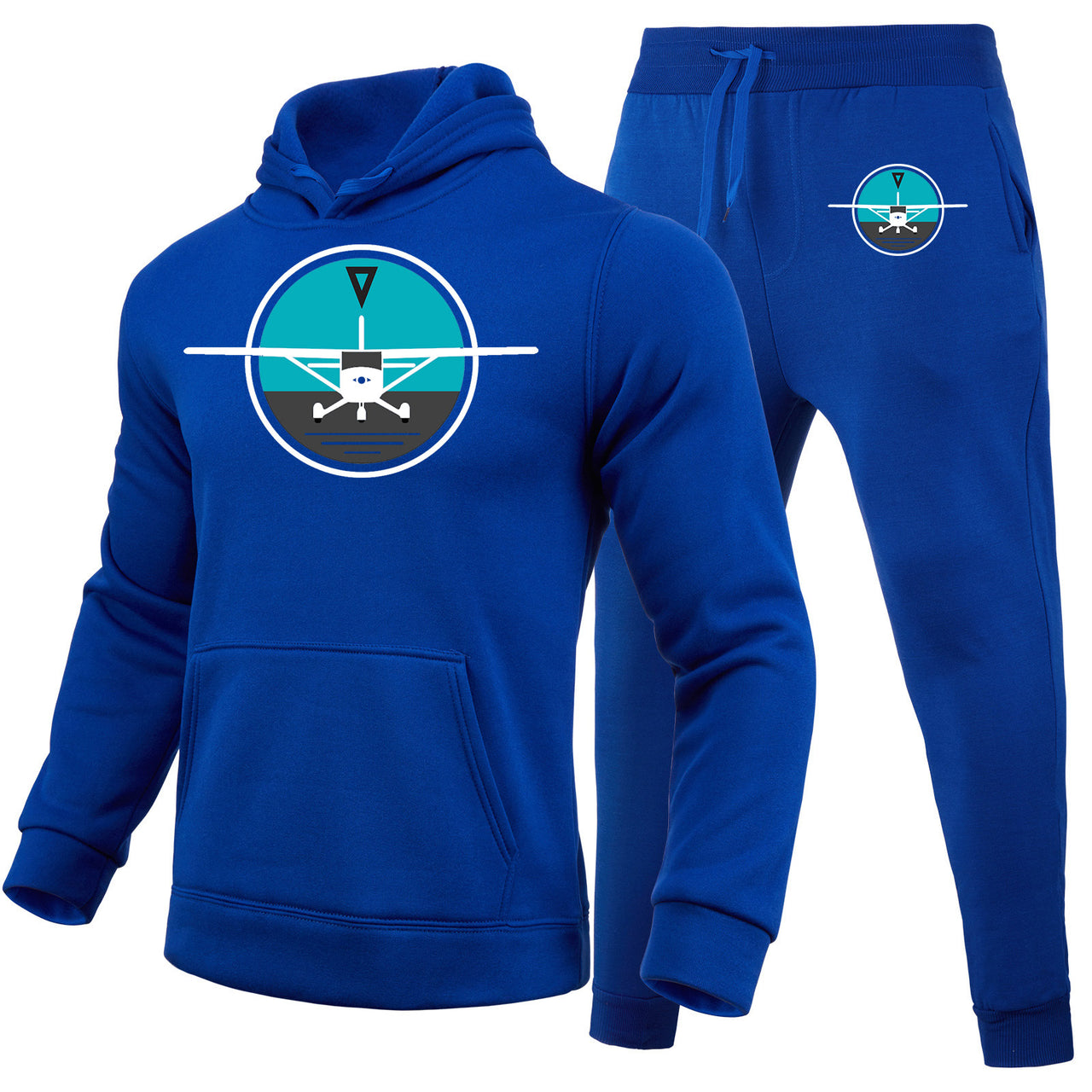 Cessna & Gyro Designed Hoodies & Sweatpants Set