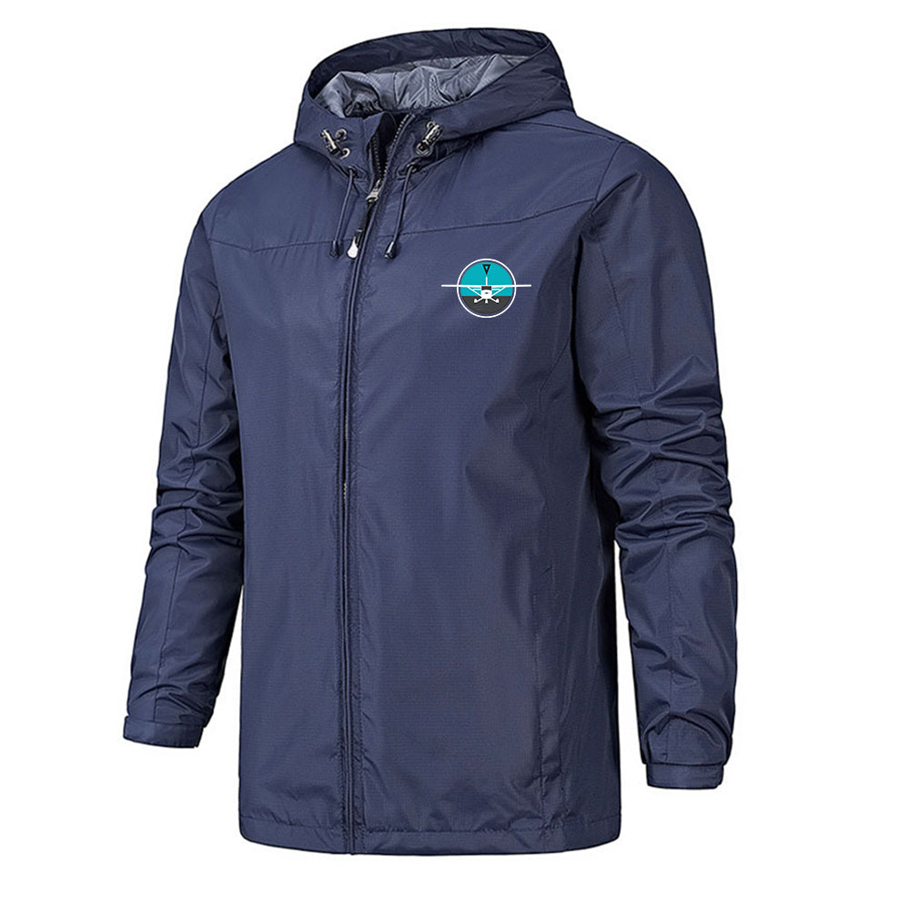 Cessna & Gyro Designed Rain Jackets & Windbreakers