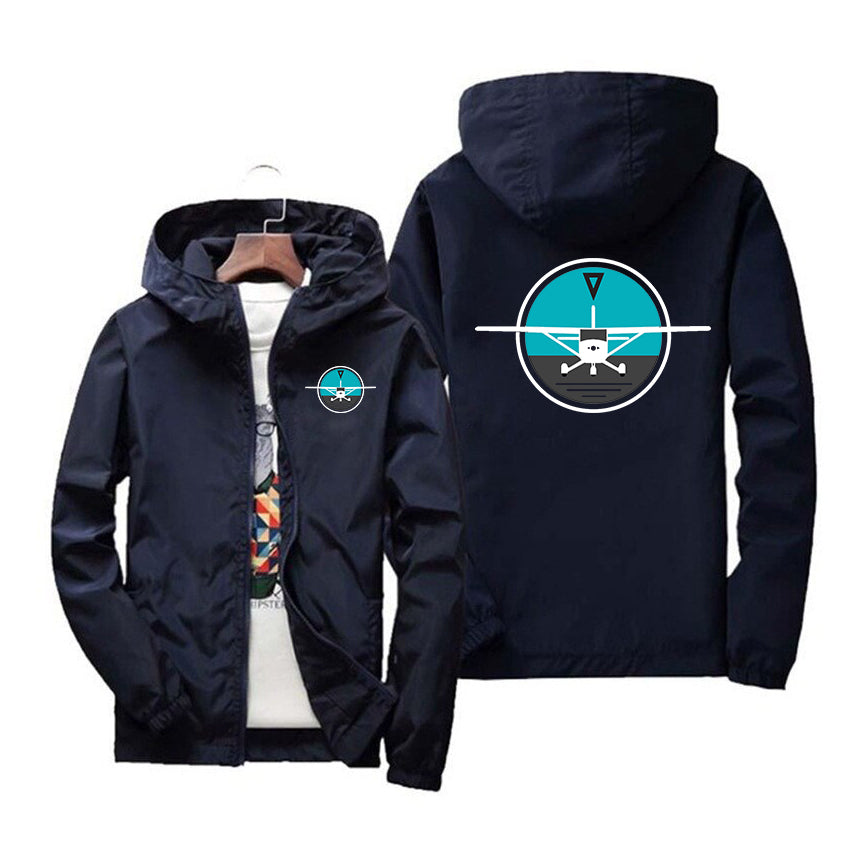 Cessna & Gyro Designed Windbreaker Jackets